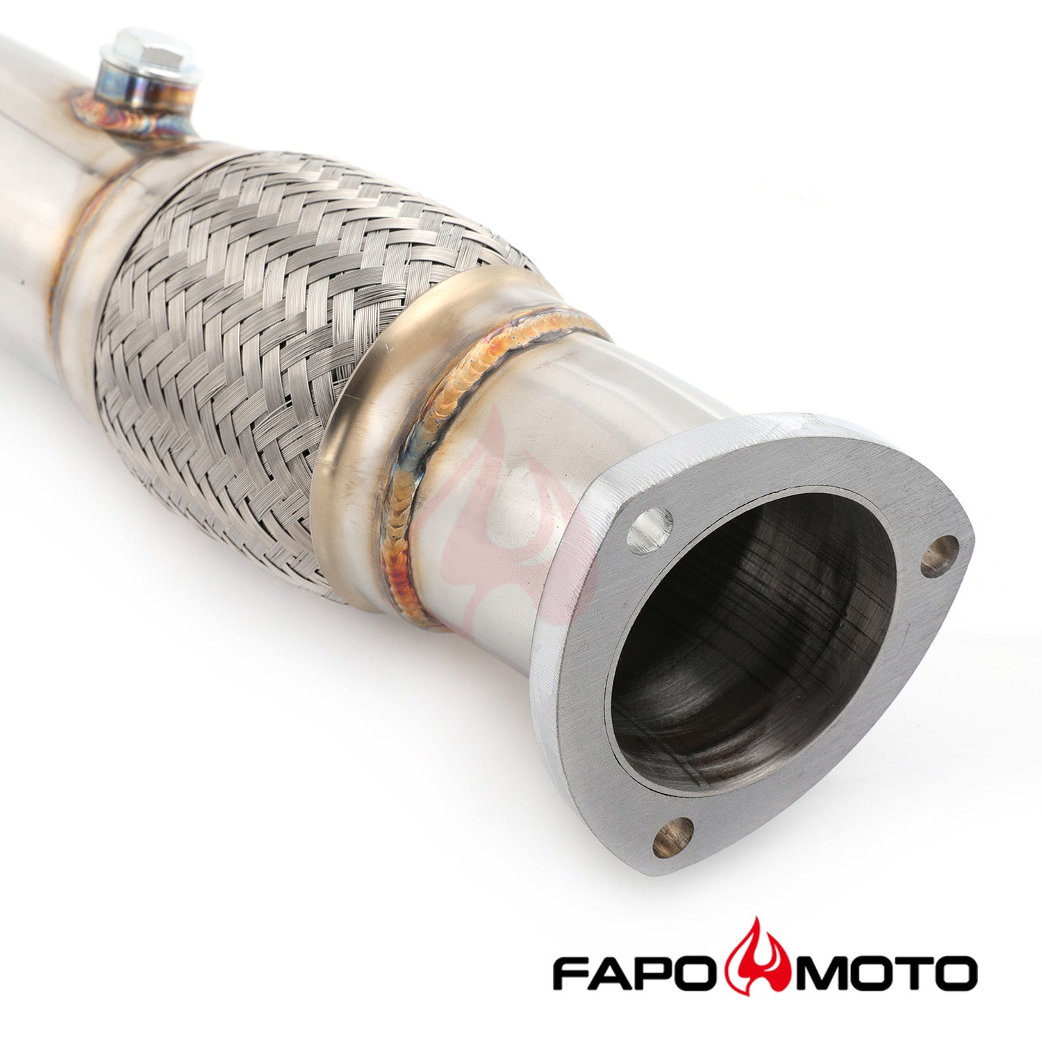 TURBO DOWNPIPE compatible with 99-05 VW GOLF MK4 JETTA BEETLE A3 TT 1.8T 3  Down Pipe FE792810