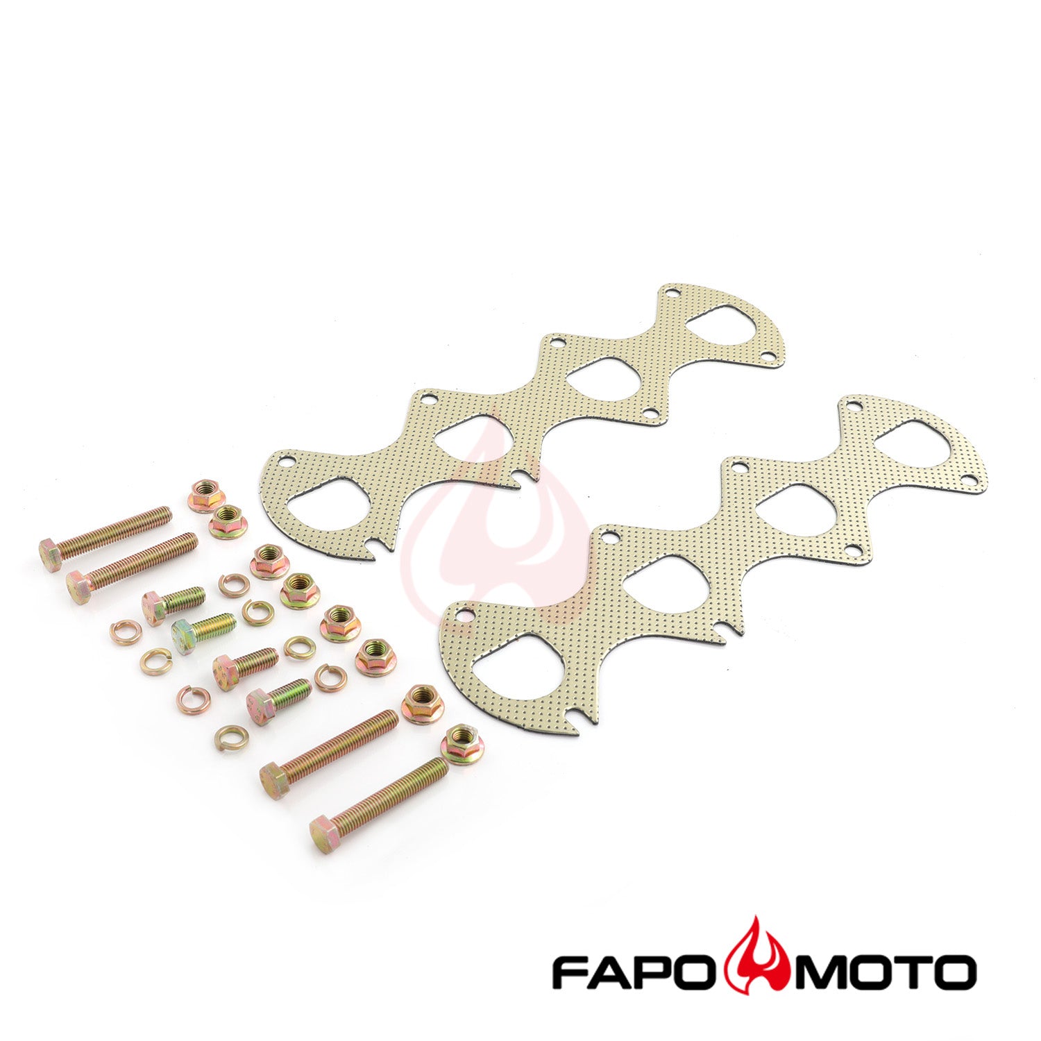 FAPO Shorty Headers for 04-10 Ford F150 XL XLT FX4 Lariat King Ranch 5.4L 330 V8 FE696510