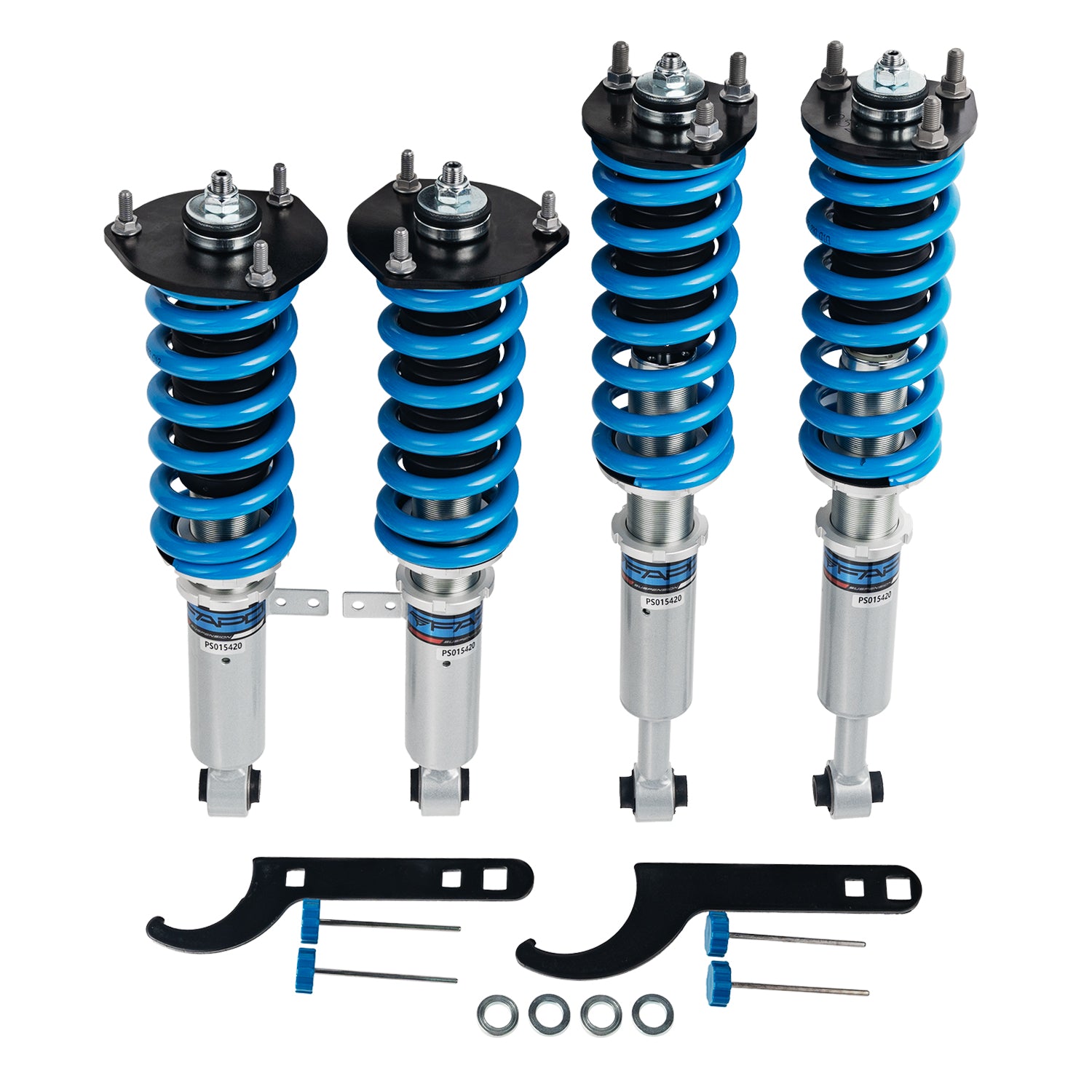 16-Level Damping Coilover For Lexus IS200/IS300 1st Gen GXE10/JCE10/SXE10 1999–2005 PS015420
